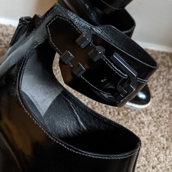 Ankle Strap Platform Booties/Pumps - Picture 6 of 10